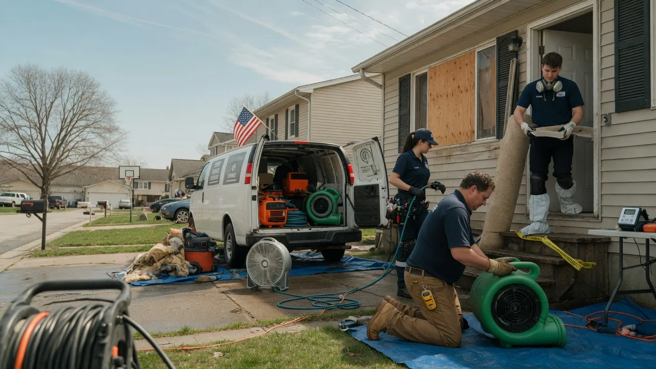 Water Damage Restoration in Edmond, OK near me